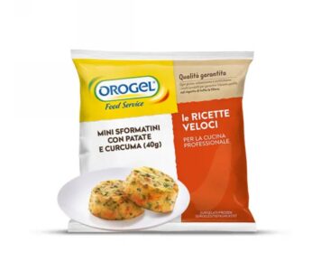 MINI SFORMATINI DI PATATE E CURCUMA 40GR