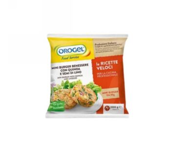 MINIBURGER CON QUINOA/SEMI DI LINO 40 GR