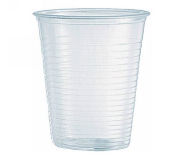BICCHIERE PLASTICA TRASPARENTE 200 ML