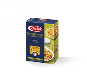 FUSILLI S/GLUTINE         400 GR BARILLA