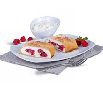 FETTE DI STRUDEL LATTE LAMPONI VELO 160G