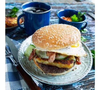 PANINO PER HAMBURGER C/SESAMO 86GR VEGAN