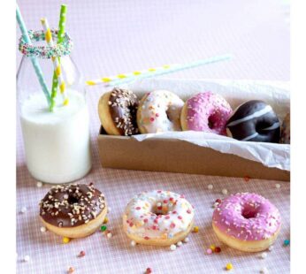 ASS MINI DONUT 4 VAR 31GR VEGET EDNA