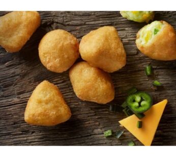 CROCCHETTE CHEDDAR E PEPERONCINO VERDE