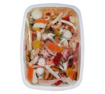 ANTIPASTO DI MARE CON VERDURE