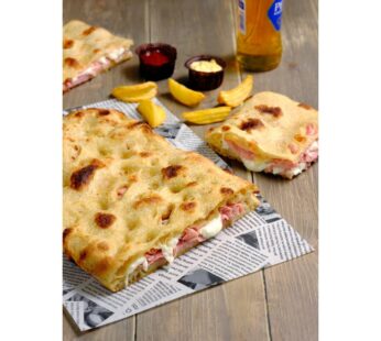 PINSA LA FARCITA COTTO E MOZZ 30X20 740G