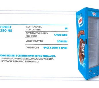 VETRINA VERT. FROST 250 MOTTA