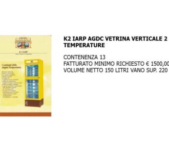VETRINA VERTICALE K2 AGDC