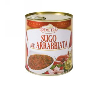 SUGO ALL’ARRABBIATA       830 GR DEMETRA