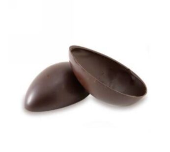 MEZZE UOVA CHOC EXTRA FONDENTE H 100 MM