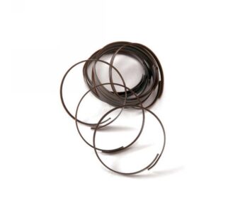 CERCHI CHOC NERO   DIAM. 4.5