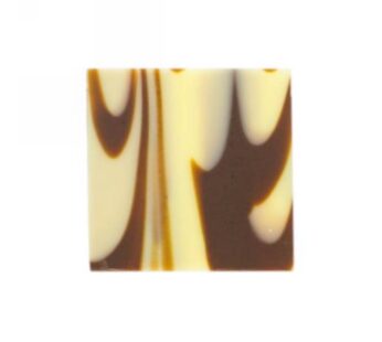 QUADRATO MARMOL CHOC FONDENTE/BIANCO