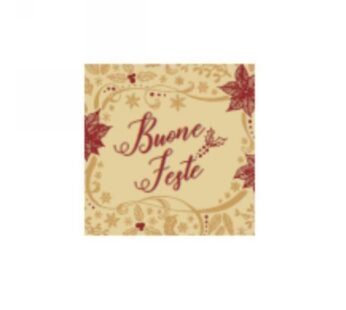 PLACCHETTE CHOC BUONE FESTE QUADRATE