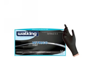 GUANTI NITRILE NERO    100 PZ/CF TG. L