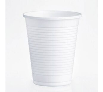 BICCHIERE PLASTICA BIANCO      200 ML