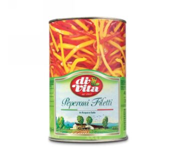PEPERONI A FILETTI IN ACQUA E SALE