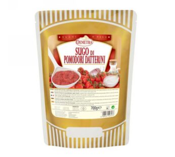 SUGO POMODORI DATTERINI   700 GR DEMETRA