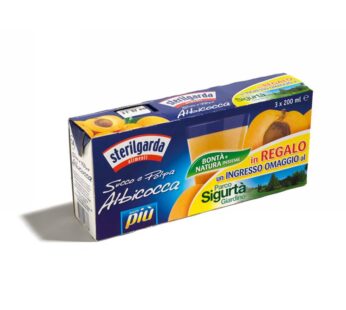 SUCCO E POLPA DI ALBICCOCA IN BRIK 200ML