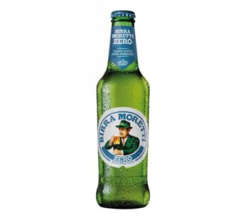 BIRRA MORETTI ZERO   IN BOTTIGLIA 330 ML
