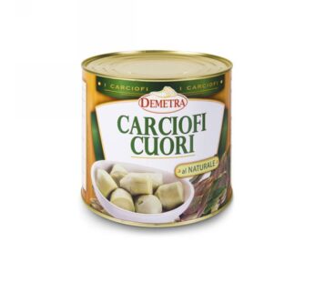CUORI DI CARCIOFI IN SALAMOIA    DEMETRA