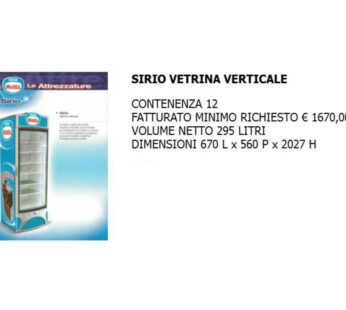 VETRINA VERTICALE SIRIO 43