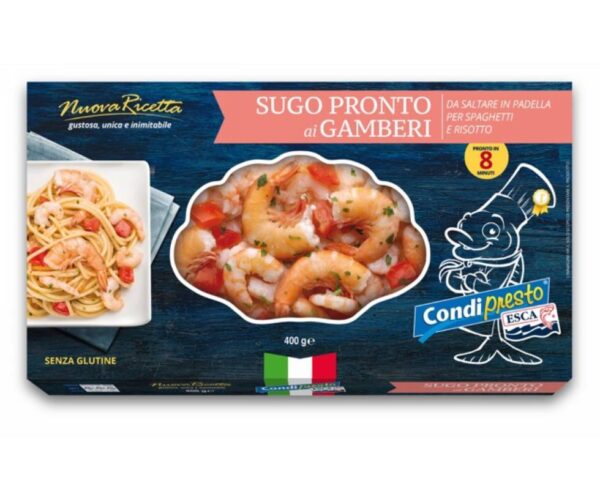 SUGO PRONTO AI GAMBERI 400 GR ESCA