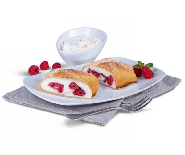 FETTE DI STRUDEL LATTE LAMPONI VELO 160G