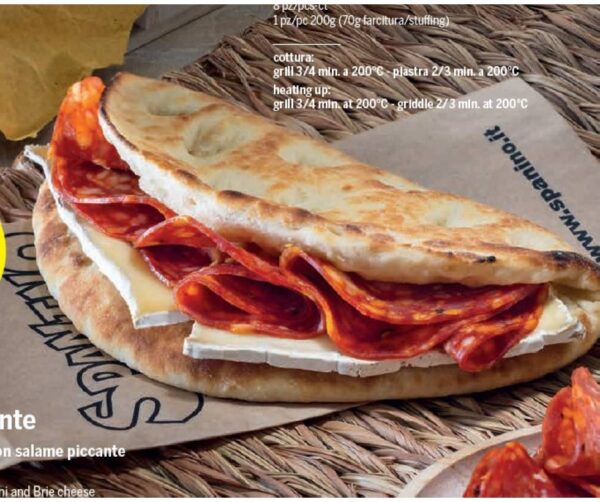 TASCA PICCANTE 180 GR SPANINO