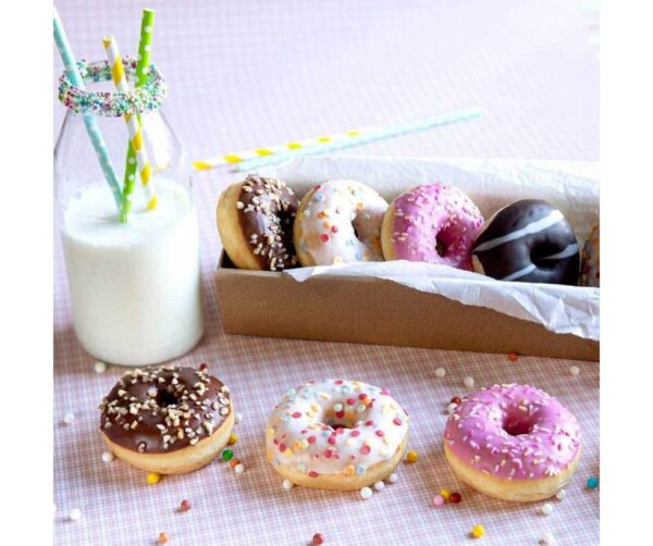 ASS MINI DONUT 4 VAR 31GR VEGET EDNA