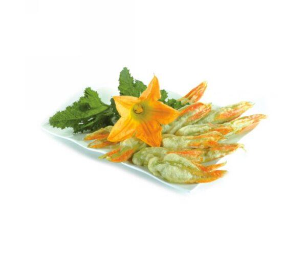 FIORI DI ZUCCA IN CROSTA        DE PALMA